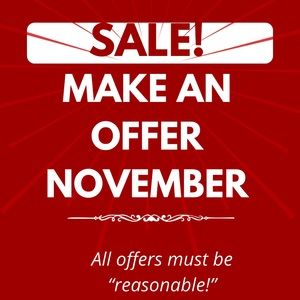 NOVEMBER SALE DAYS!